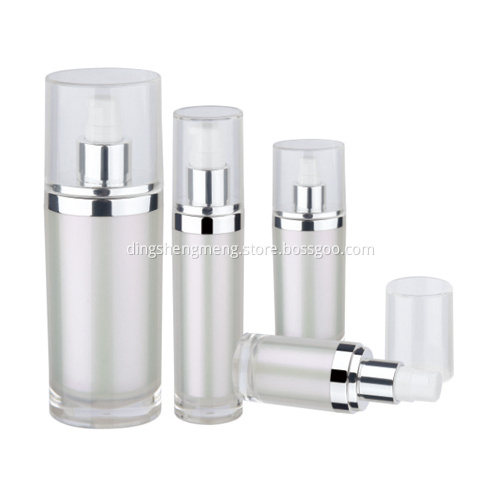 Colorful Oval Acrylic Cosmetics Containers And Packaging